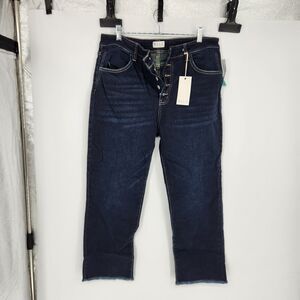 Blue By Artemis Women's Size 14 indigo Maria Skinny Jeans NWT Button Fly‎